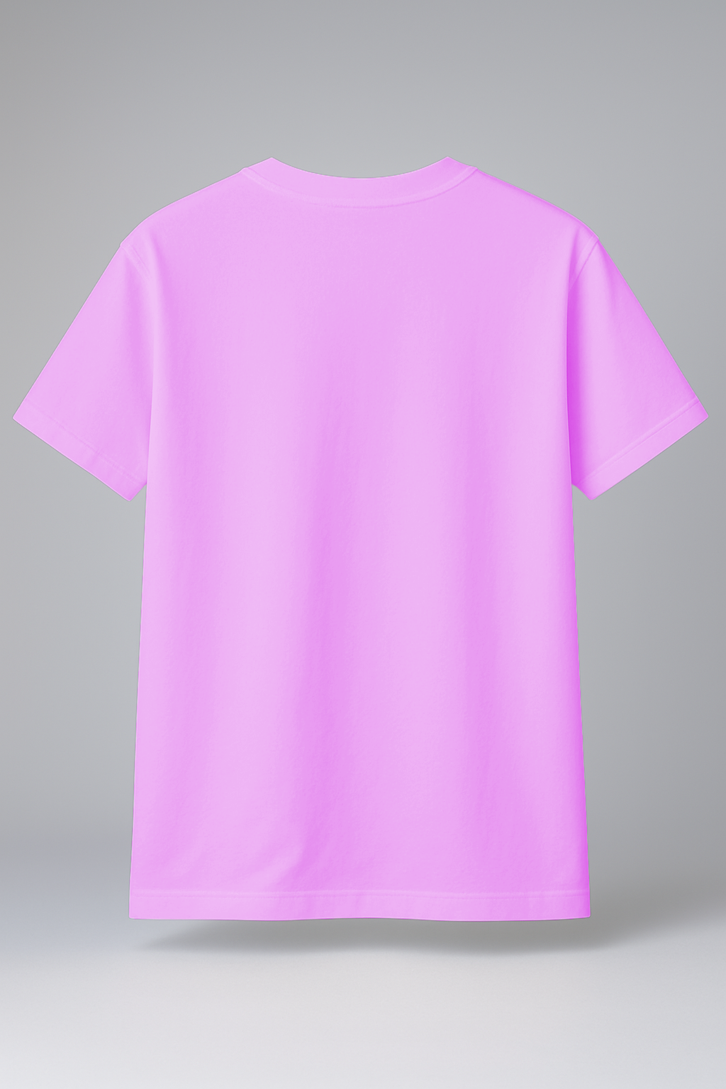 T-Shirt Half Sleeve Baby Pink Tees Graphic Printed Retro