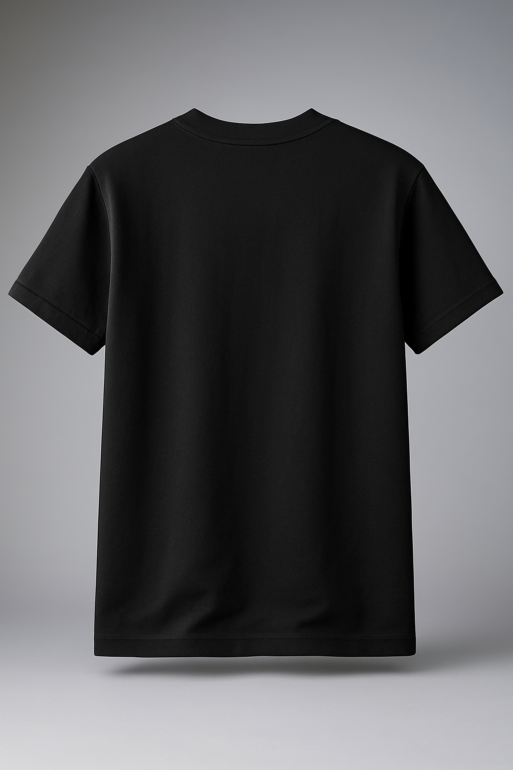 T-Shirt Half Sleeve Black Tees Graphic Printed Retro