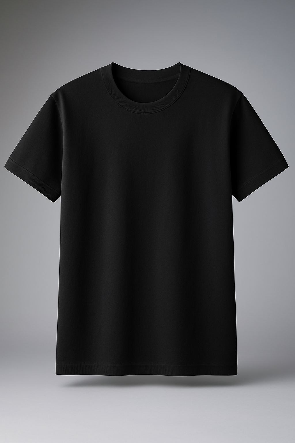T-Shirt Half Sleeve Black Tees Graphic Minimal