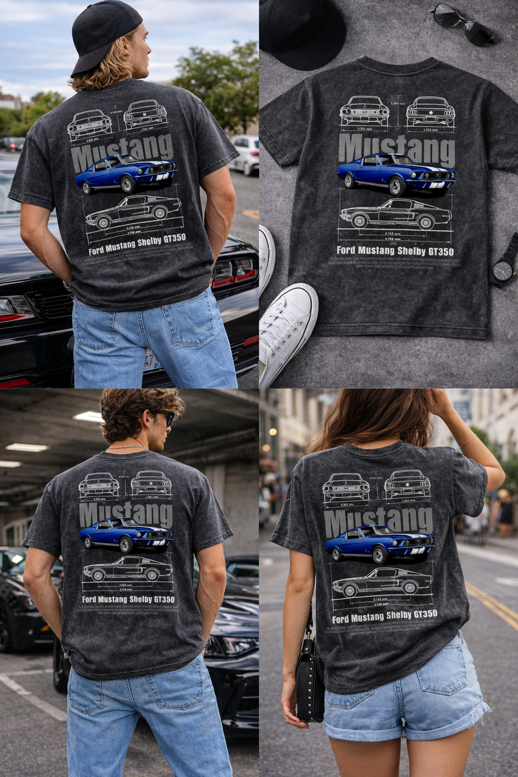 Premium Acid Wash T-Shirt for Car Lovers1 (Unisex)