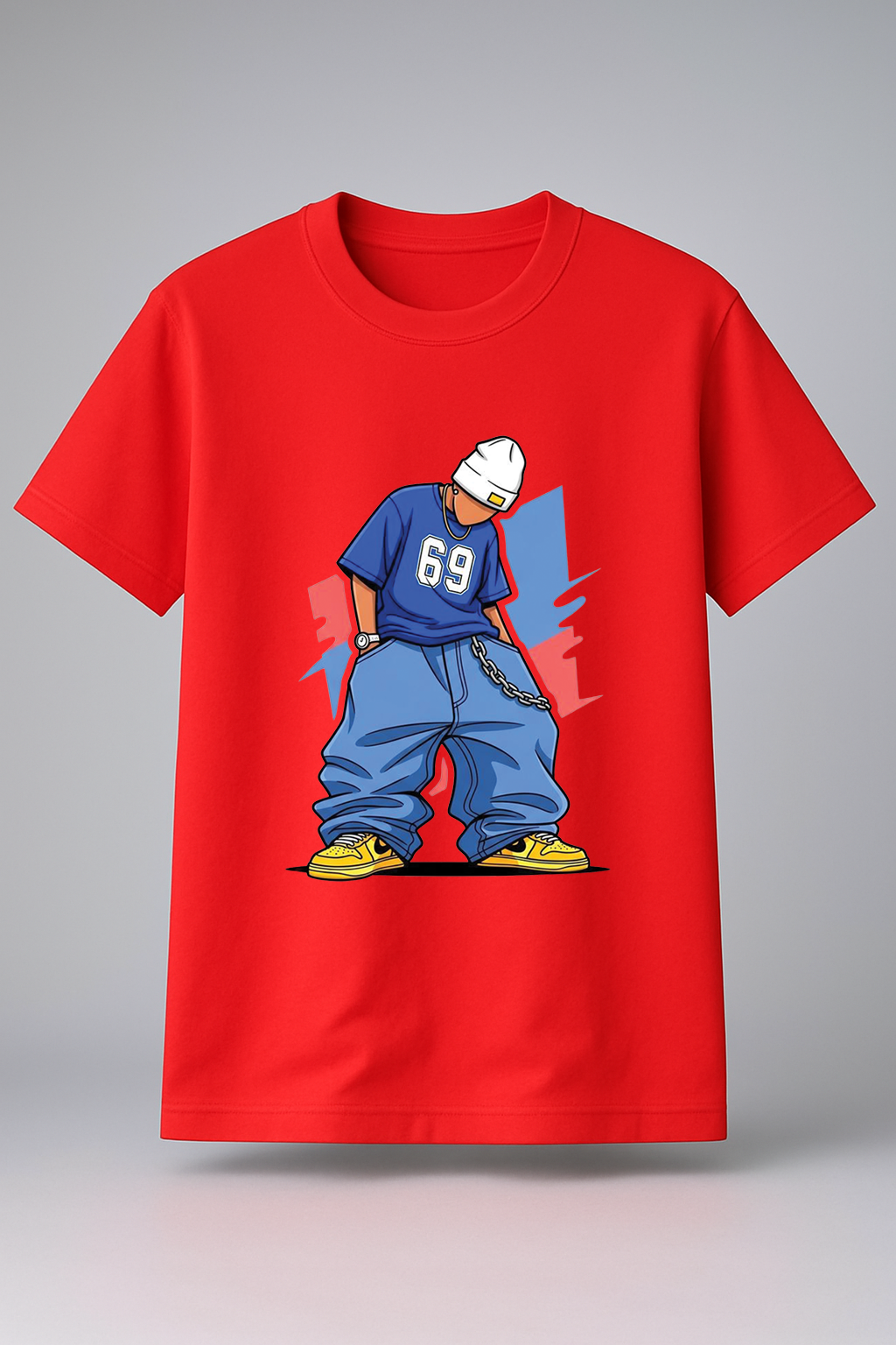 Downtown Swagger Graphic Tee Red