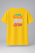 T-Shirt Half Sleeve Mustard Yellow Tees Graphic Printed Retro Mustard Yellow
