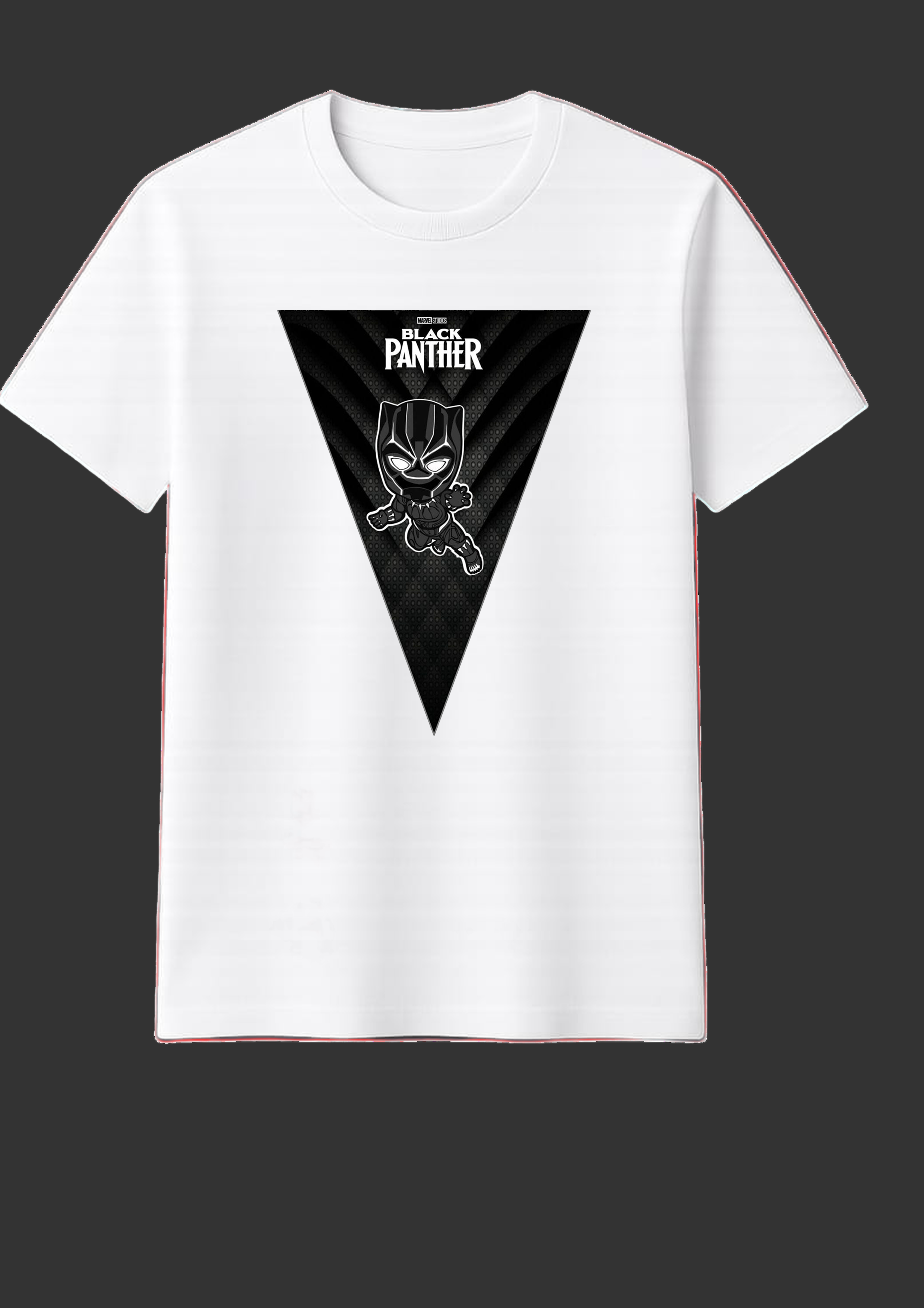 🦸‍♂️ Marvel Superheroes "Black Panther" Printed Cool T-Shirt