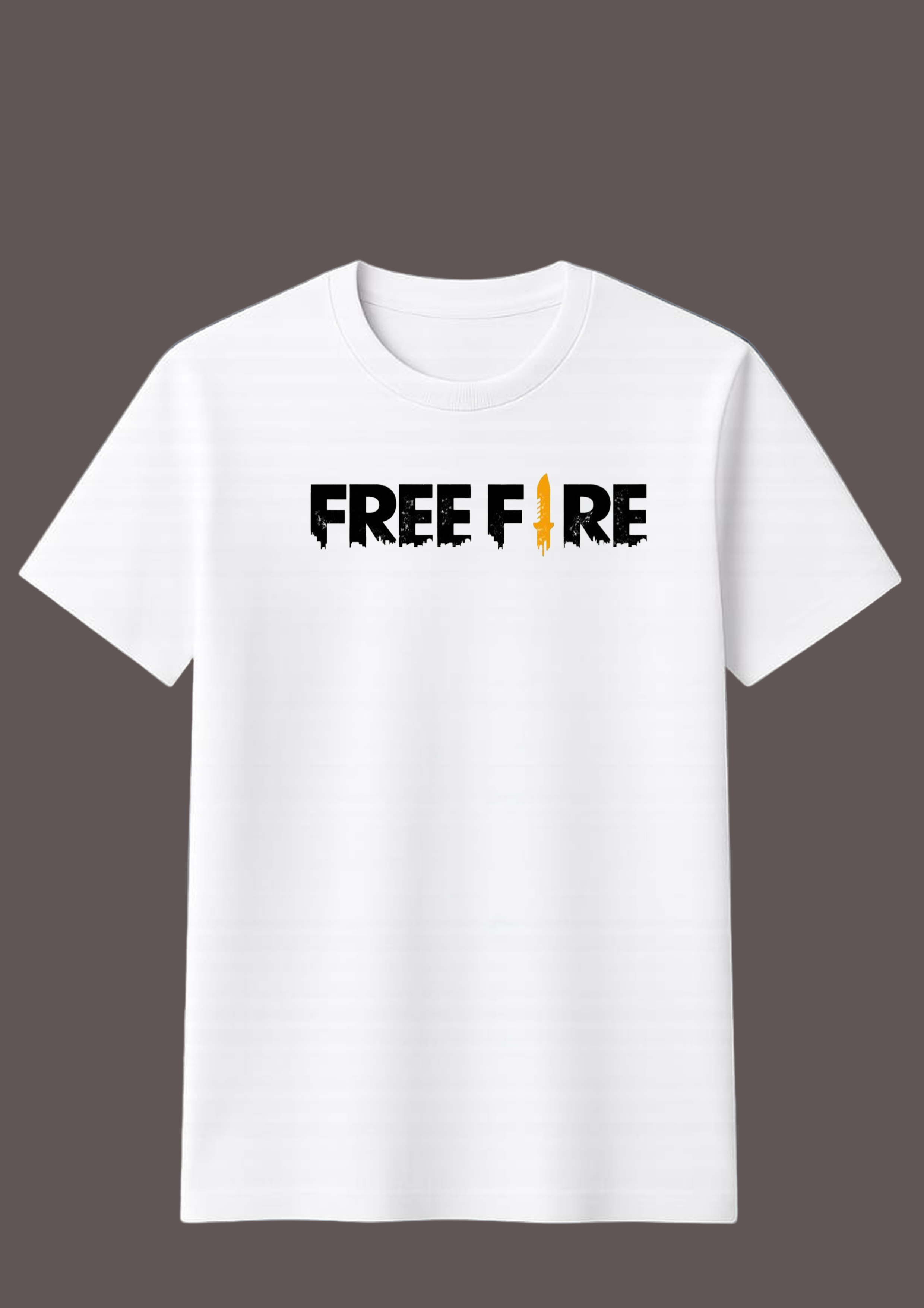 Free Fire printed Half sleeve T shirt