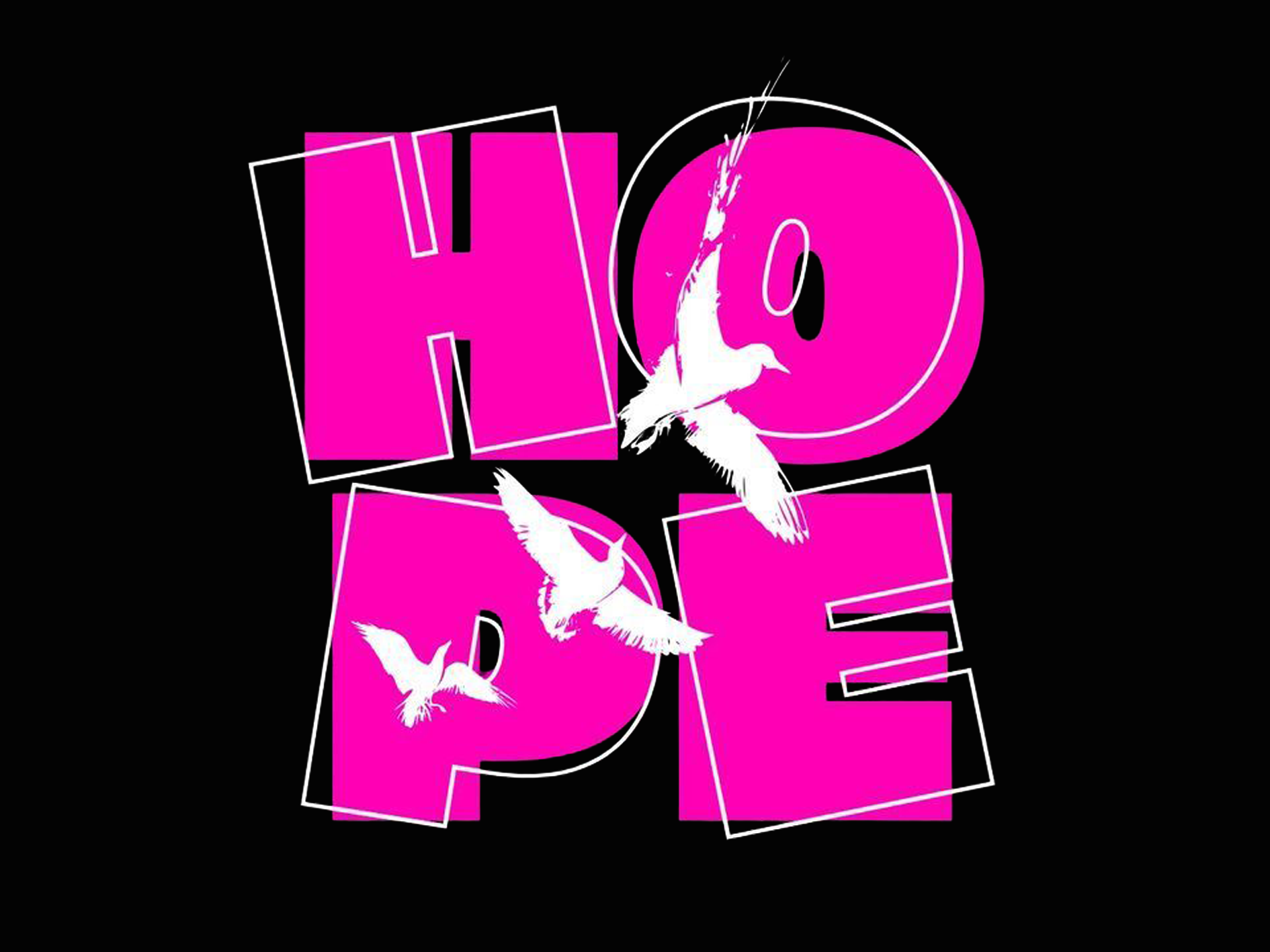 Premium Acid Wash T-Shirt HOPE printed T shirt (Unisex)