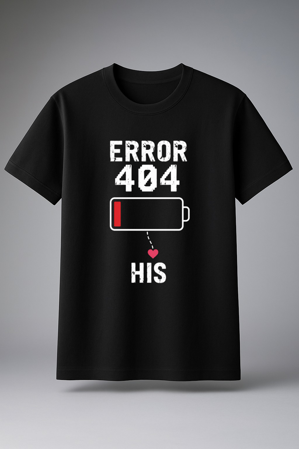 Signal Found Couple T-Shirt Pack of 2 Teenzos