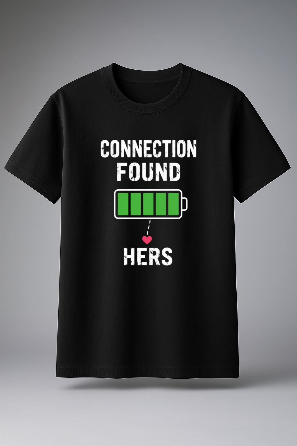 Signal Found Couple T-Shirt Pack of 2 Teenzos