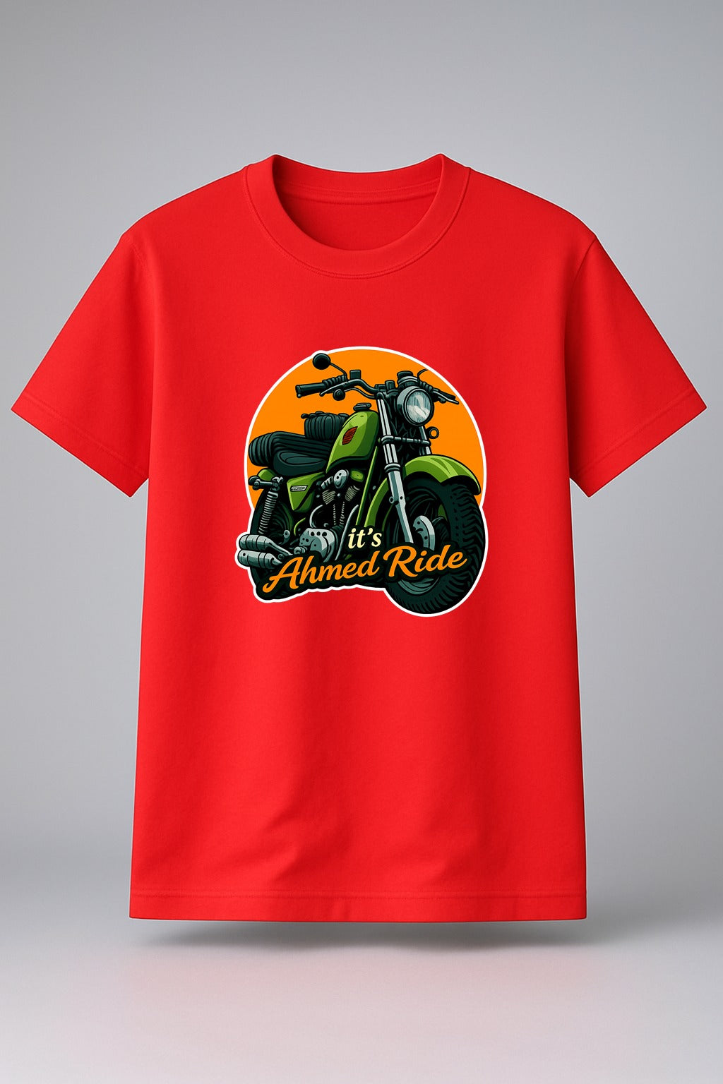 Personalized Bike Name T-Shirt for Kids