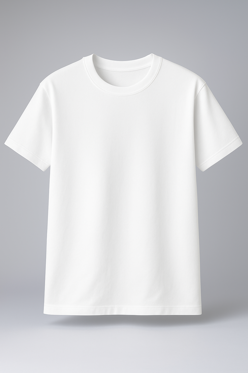 T-Shirt Half Sleeve White Tees Graphic Printed Teddy