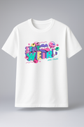 Stay Weird Streetwear Tee White