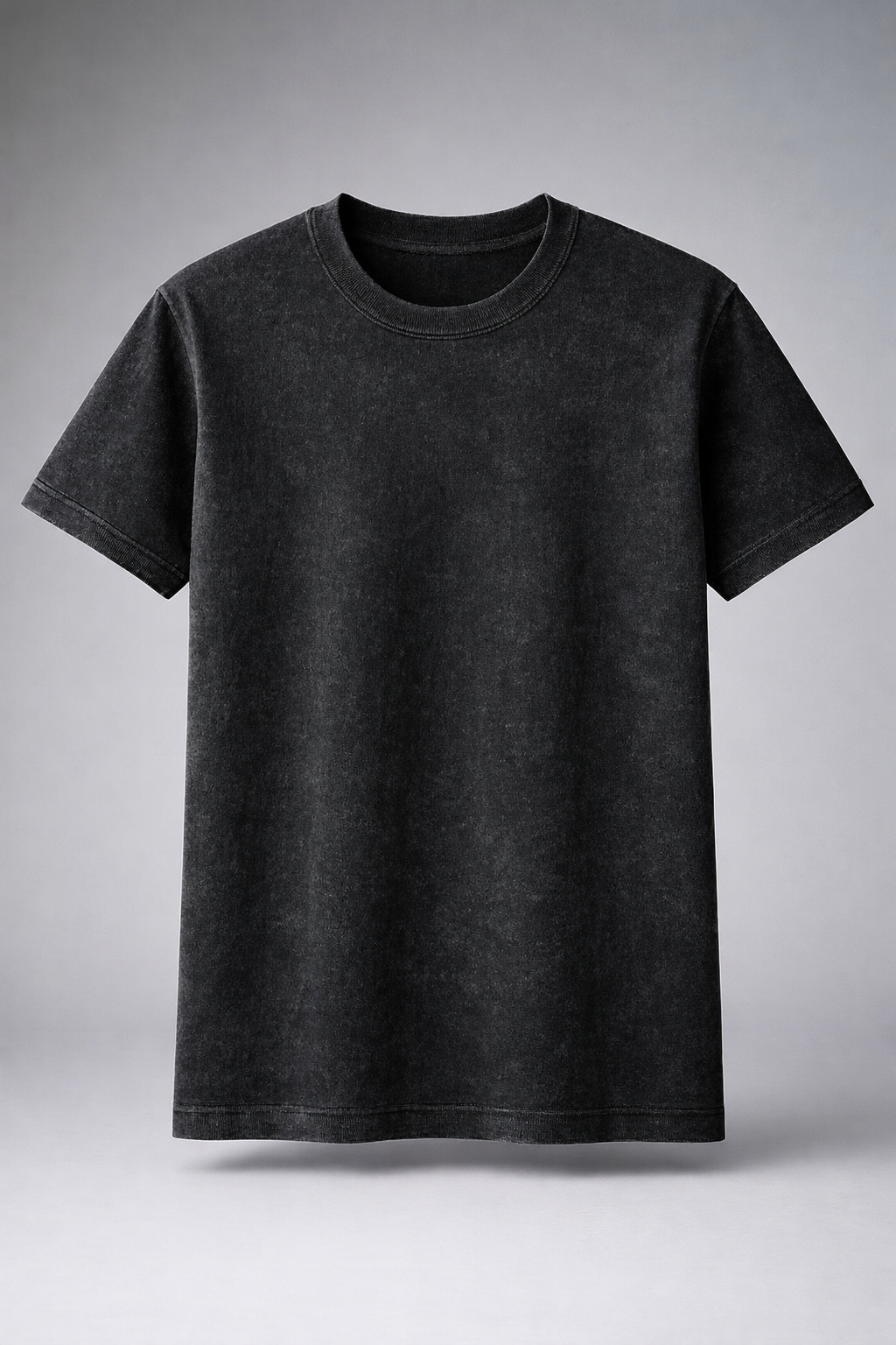 Premium Acid Wash T-Shirt Brainstorm Smiley Street printed Tees (Unisex)