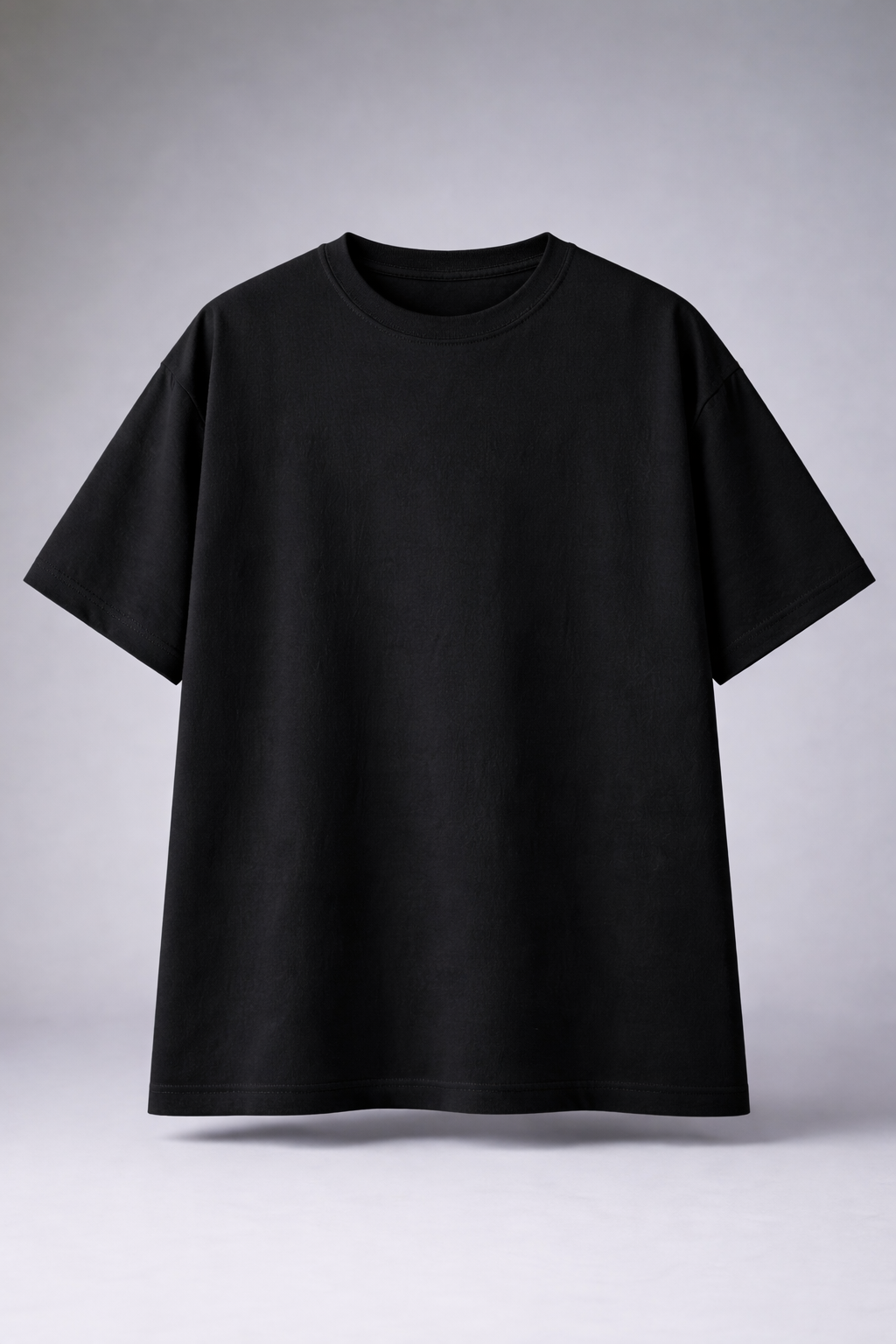 Original Black Oversized Royal skull Printed T-shirt (Unisex)