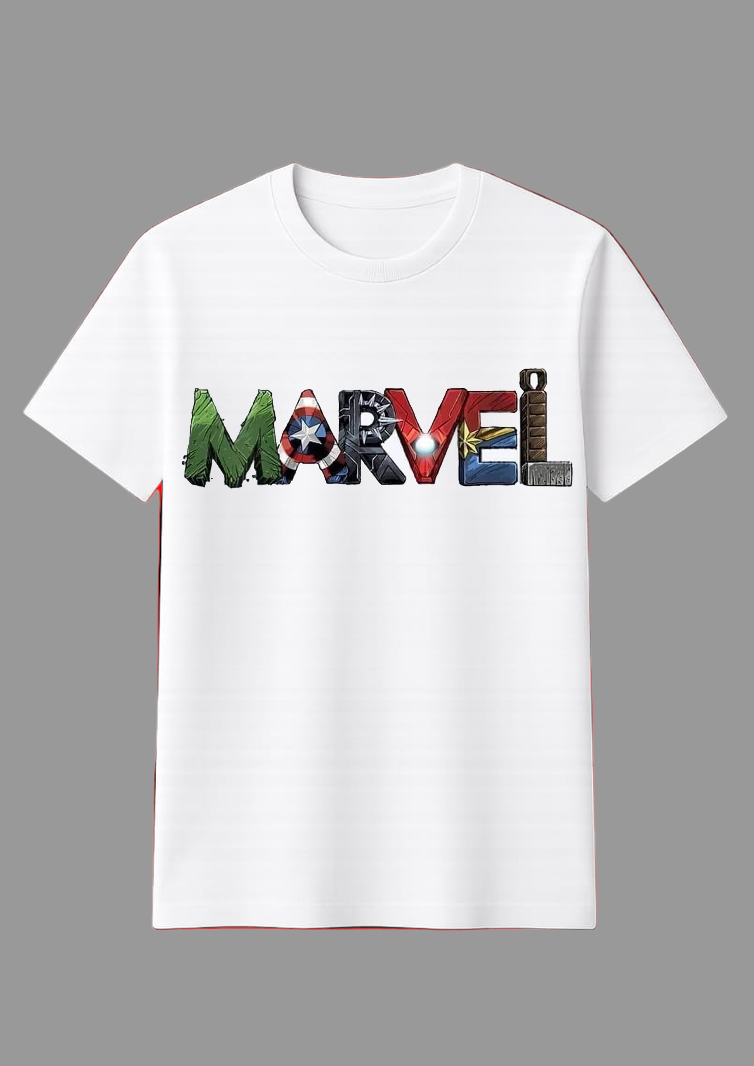 🦸‍♂️ Premium Marvel Logo Graphic T-Shirt – Winter Edition (200 GSM) ❄️