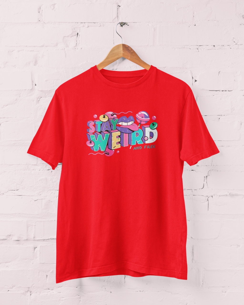 Stay Weird Streetwear Tee