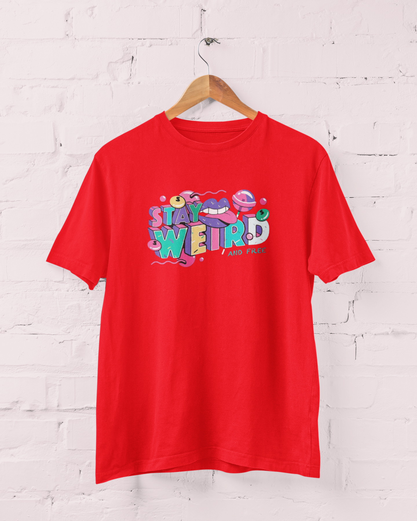 Stay Weird Streetwear Tee