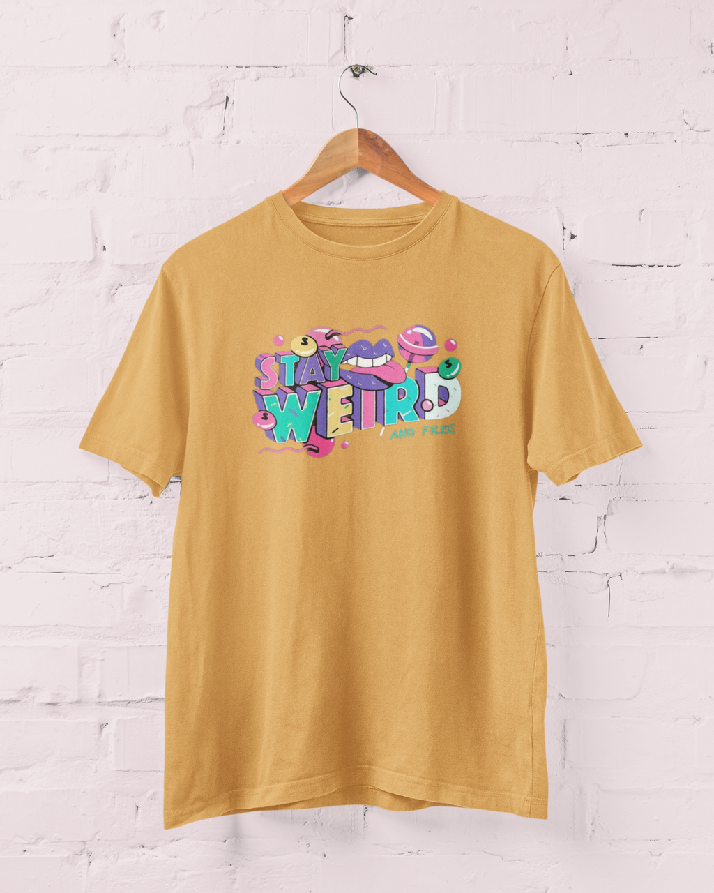 Stay Weird Streetwear Tee